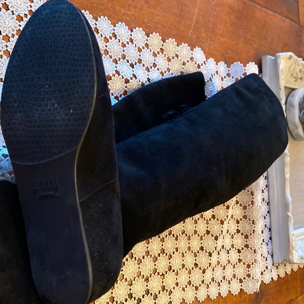 Stuart Weizmann suede tall boots.  Size 7